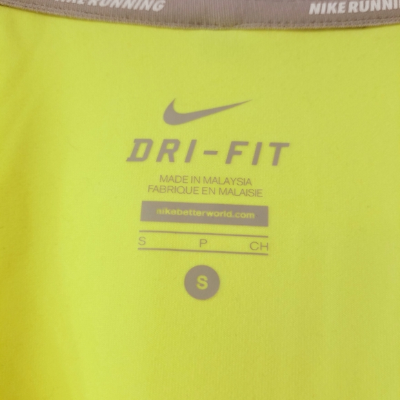 Neon yellow Nike pullover - Picture 3 of 5